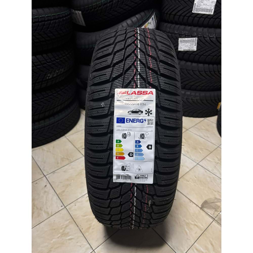 195/55R16 87H Lassa Snoways 4 M+S
