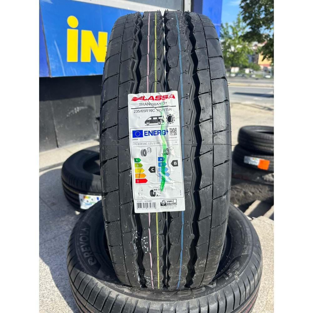 235/65R16C 121/119R Lassa Transway 3+