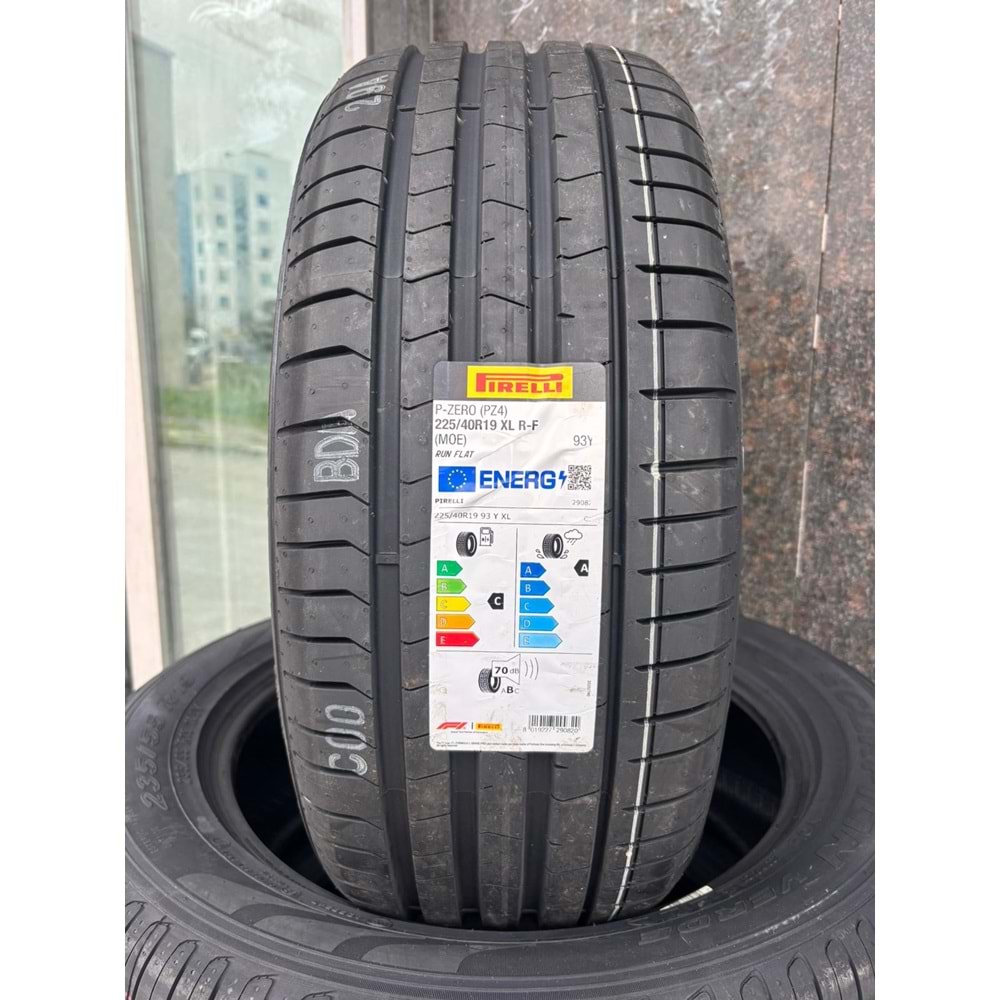 225/40R19 93Y XL Pirelli P-zero Pz4 L.S. RFT Moe