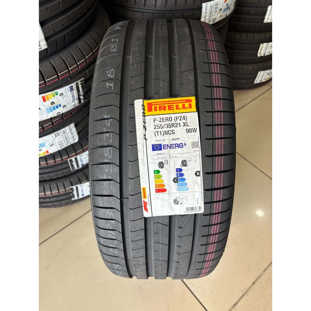 255/35R21 98W XL Pirelli P-zero Pz4 L.S. T1 Pncs ELT
