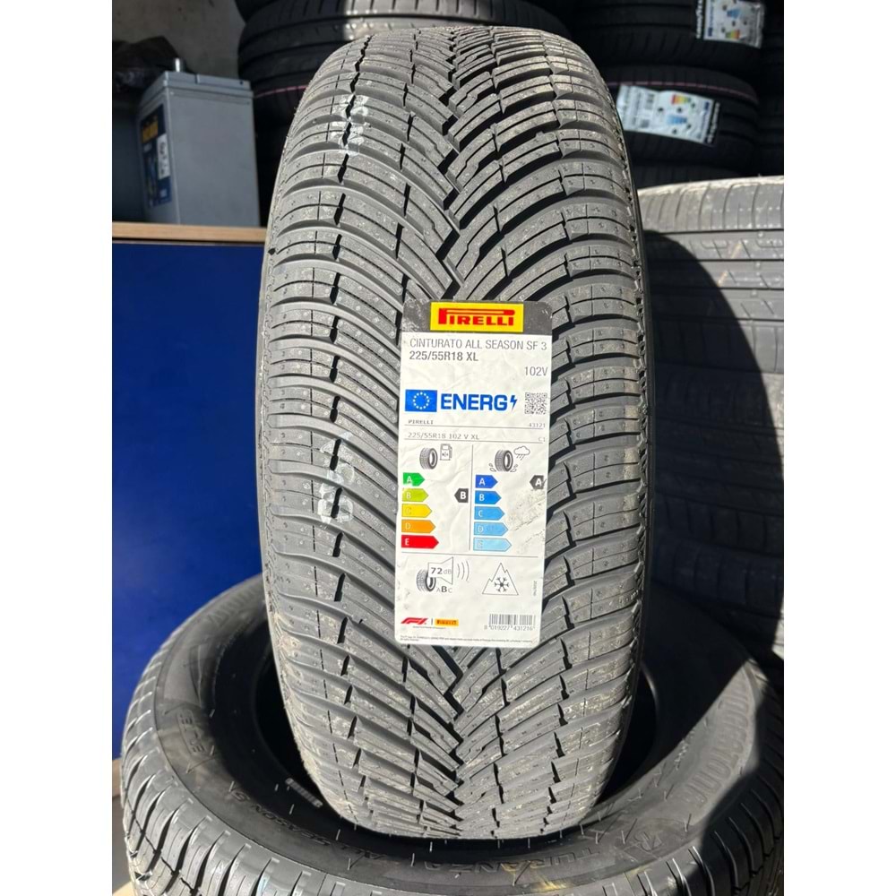 225/55R18 102V XL Pirelli Cinturato A/S Sf 3 M+S 3PMSF