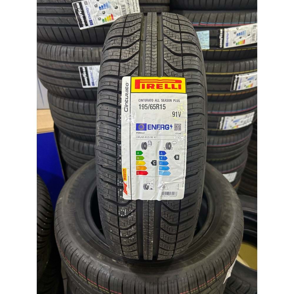 195/65R15 91V Pirelli Cinturato All Season+ M+S 3PMSF