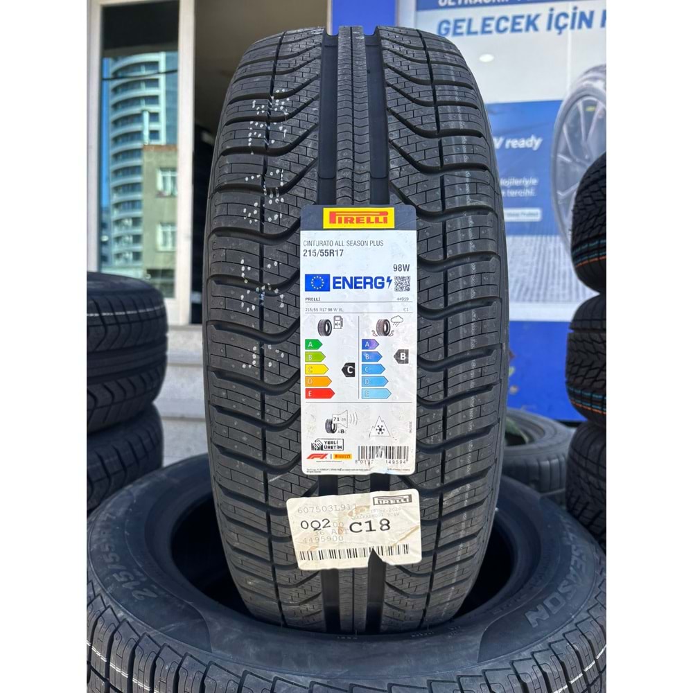 215/55R17 98W XL Pirelli Cinturato All Season Plus M+S 3PMSF