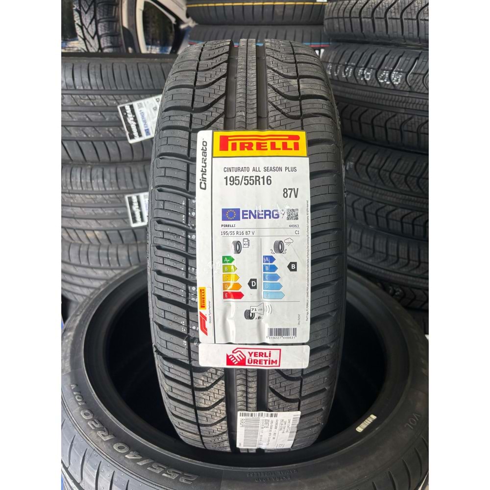195/55R16 87V Pirelli Cinturato All Season+ M+S 3PMSF