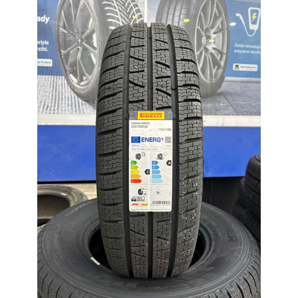 225/75R16C 118/116R Pirelli Winter Carrier M+S 3PMSF