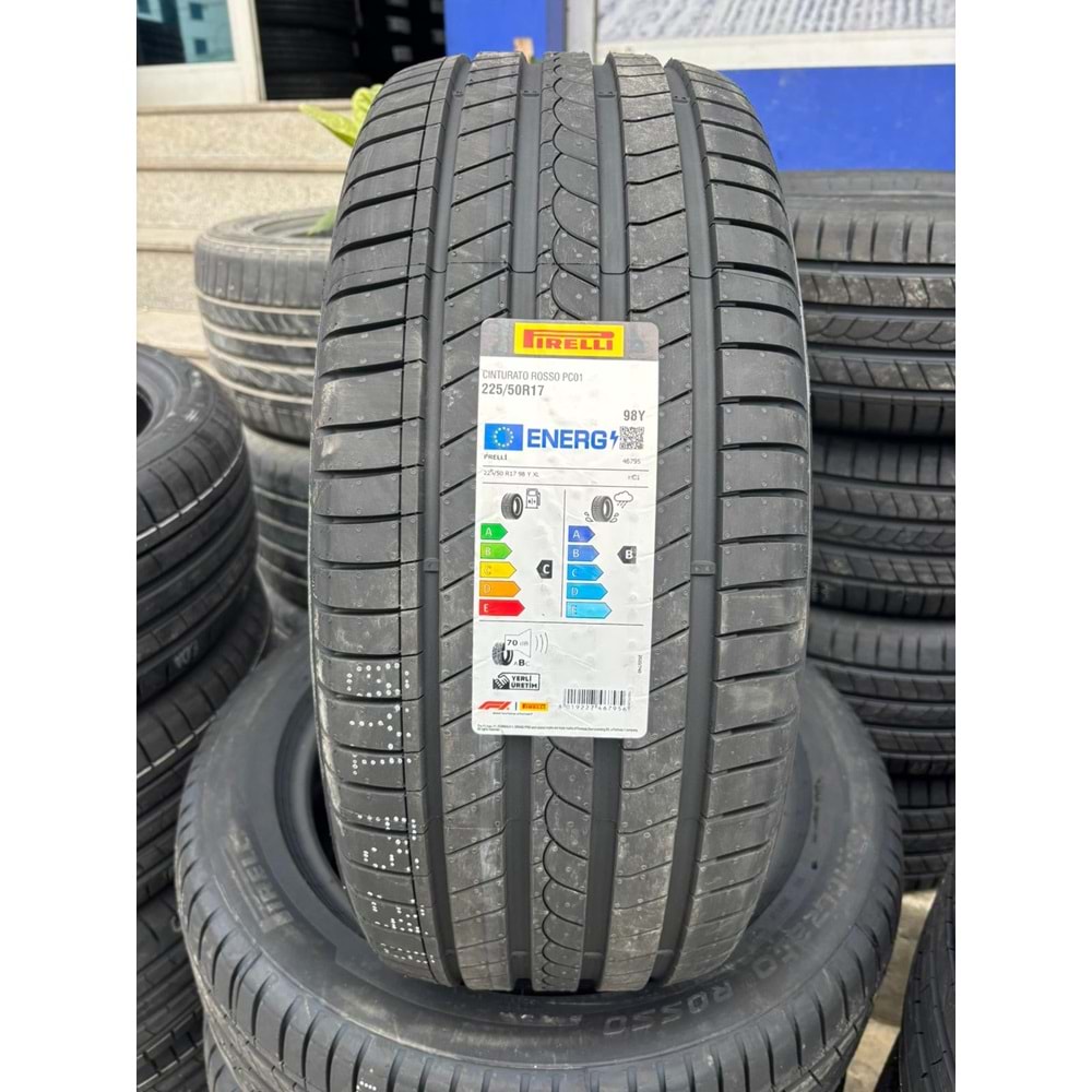 225/50R17 98Y XL Pirelli Cinturato Rosso