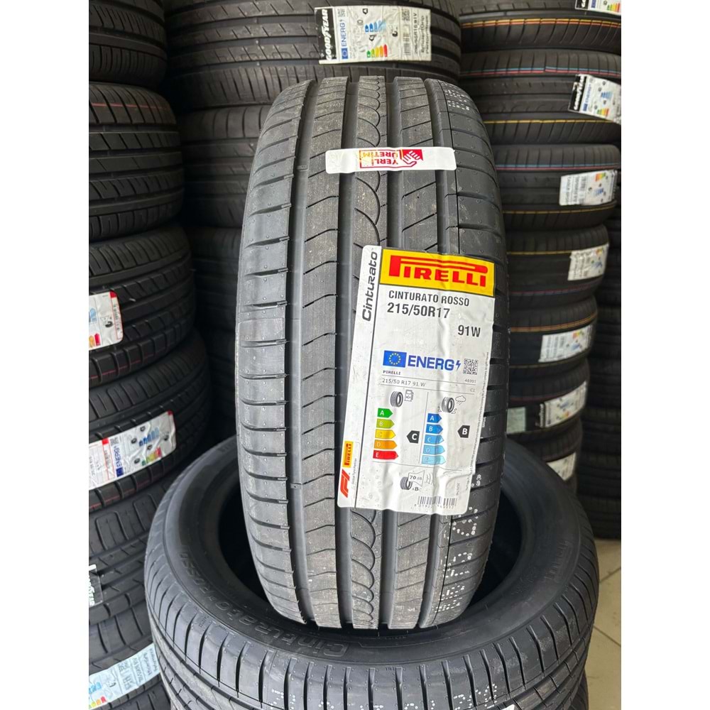 215/50R17 91W Pirelli Cinturato Rosso