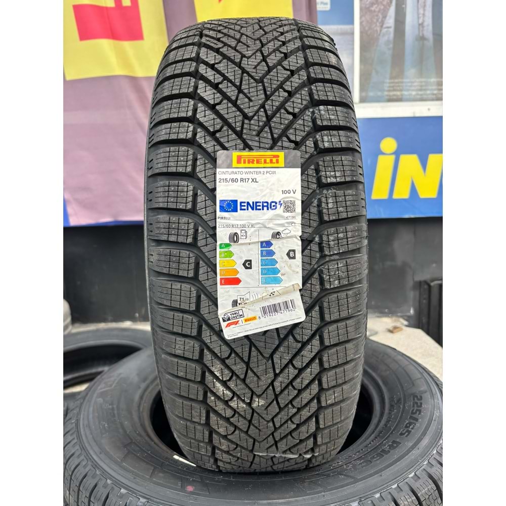 215/60R17 100V XL Pirelli Cinturato Winter 2 M+S 3PMSF