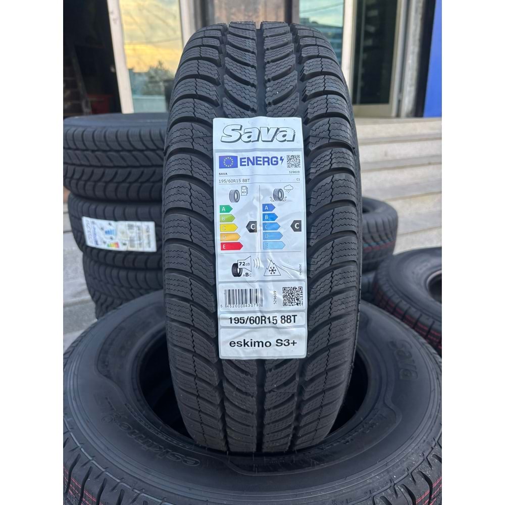 195/60R15 88T Sava Eskimo S3+ M+S