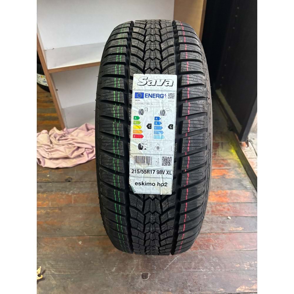 215/55R17 98V XL Sava Eskimo Hp 2 M+S FP
