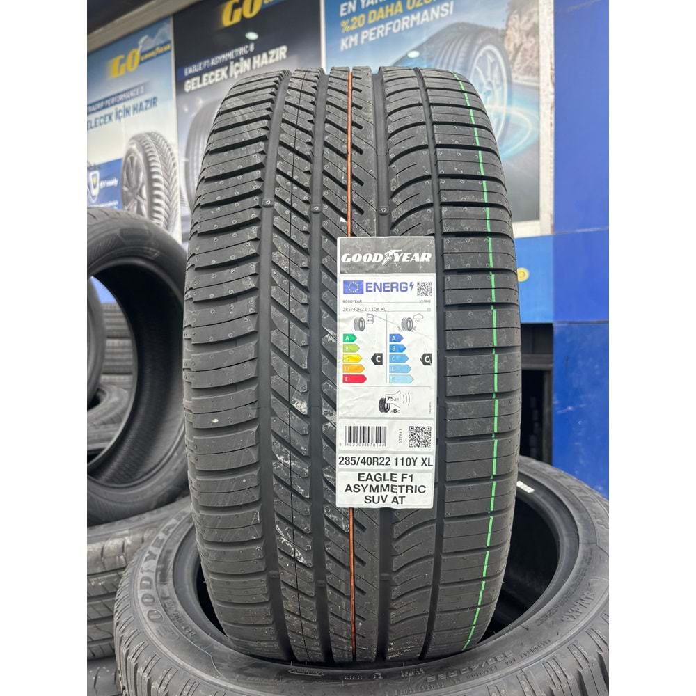 285/40R22 110Y XL Goodyear Eag F1 Asy Suv At FP