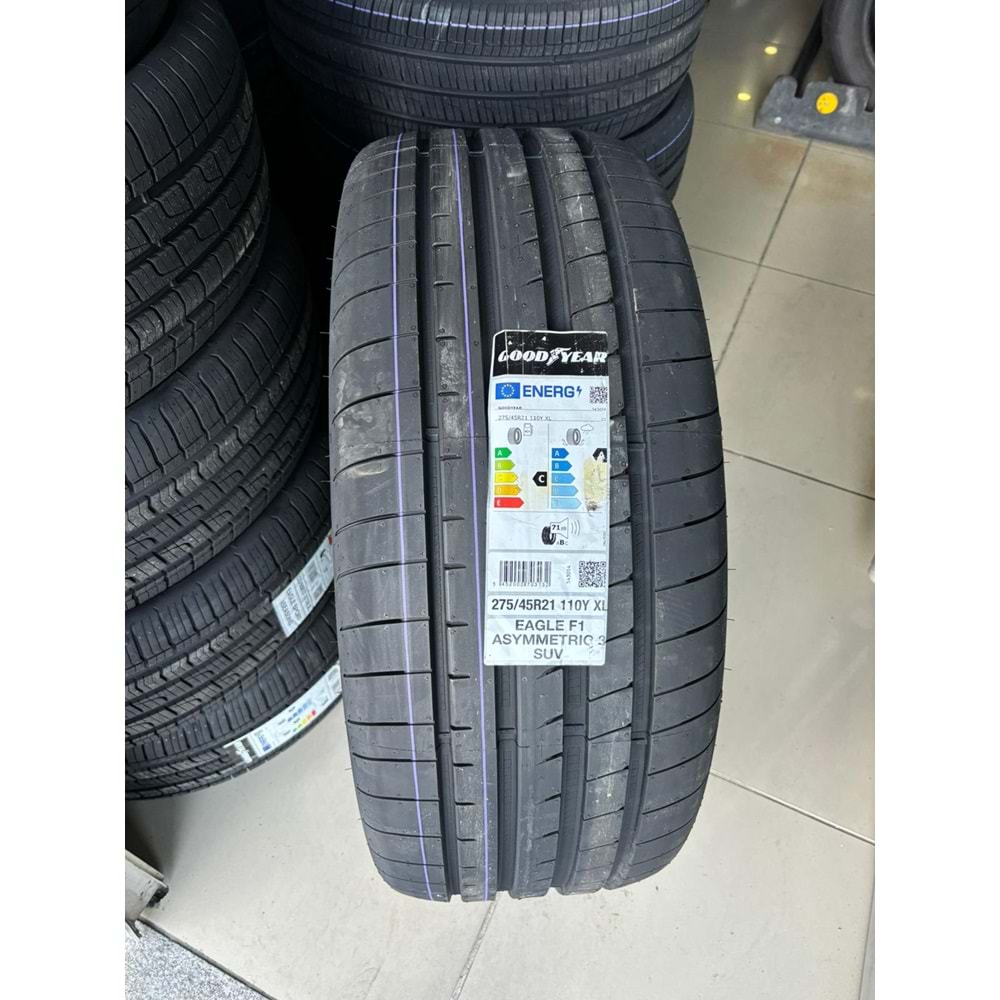 275/45R21 110Y XL Goodyear Eagle F1 Asymmetric 3 Suv