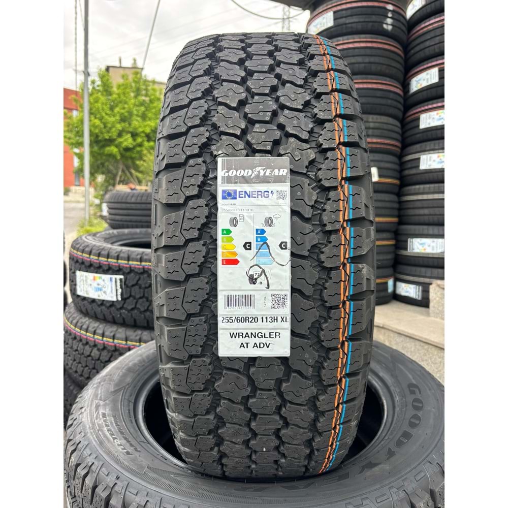 255/60R20 113H XL Goodyear Wrangler All-Terrain Adventure Lr