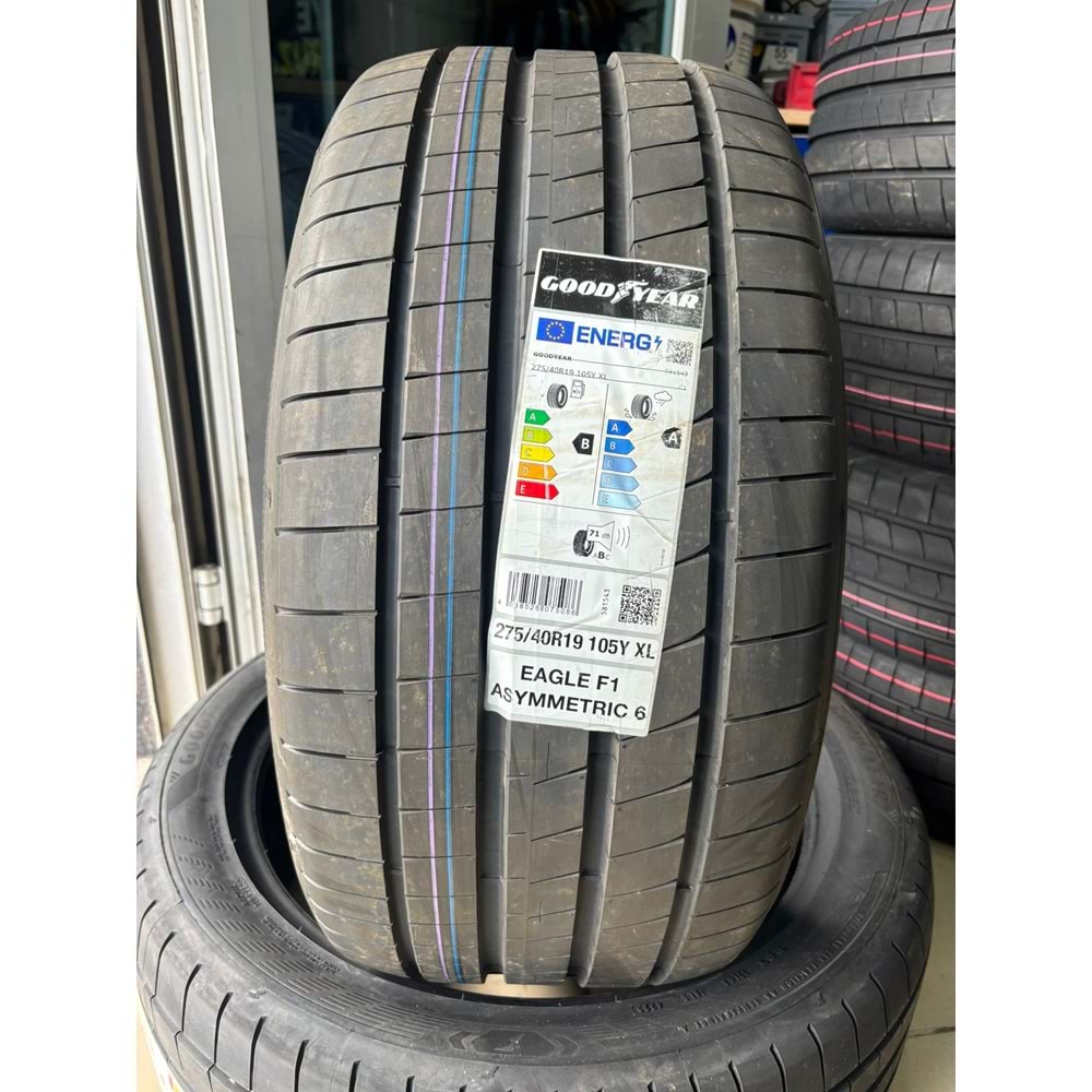 275/40R19 105Y XL Goodyear Eagle F1 Asymmetric 6