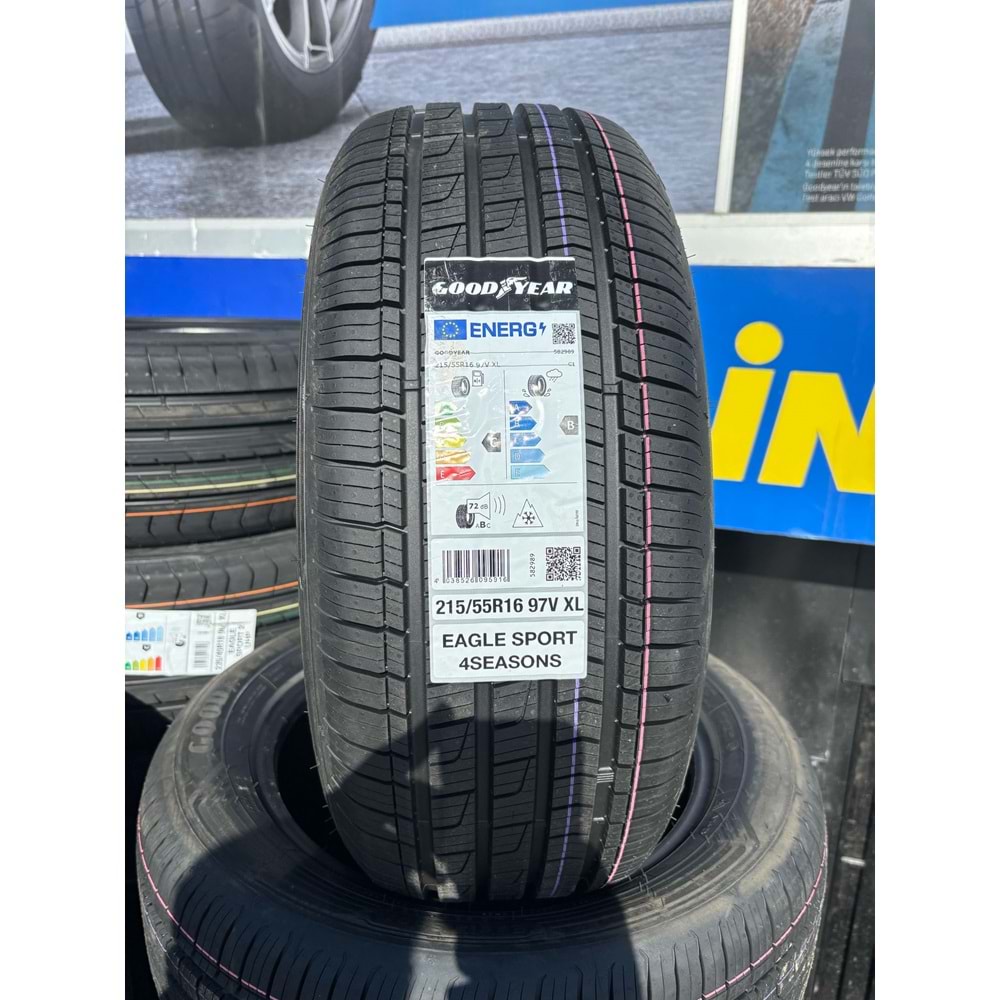 215/55R16 97V XL Goodyear Eagle Sport 4Seasons