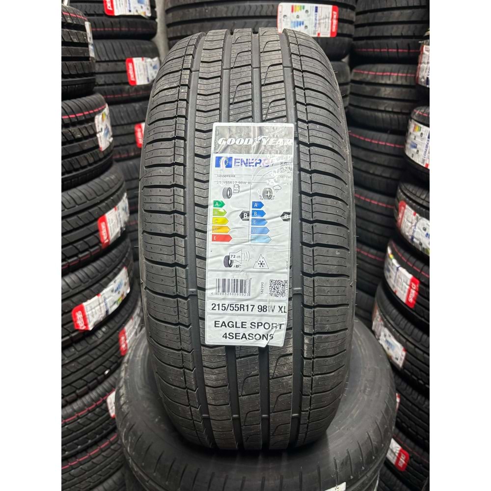 215/55R17 98W XL Goodyear Eagle Sport 4Seasons