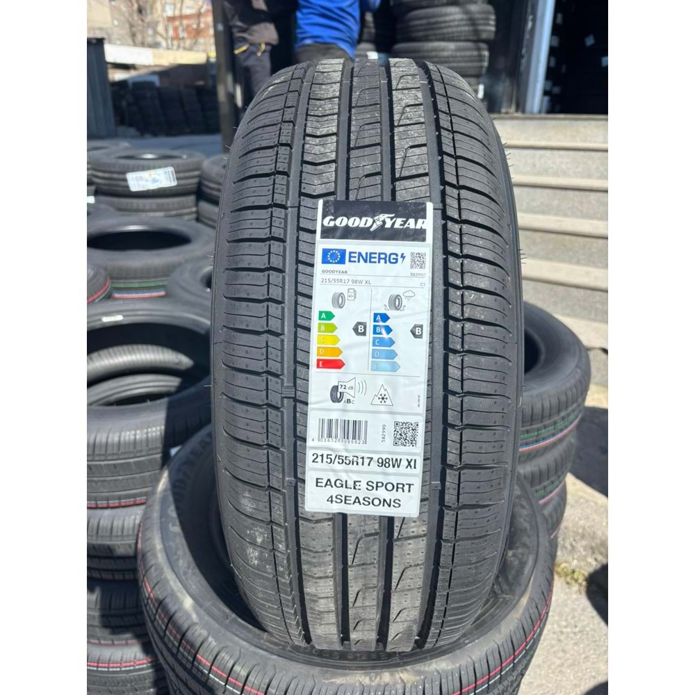215/55R17 98W XL Goodyear Eagle Sport 4Seasons