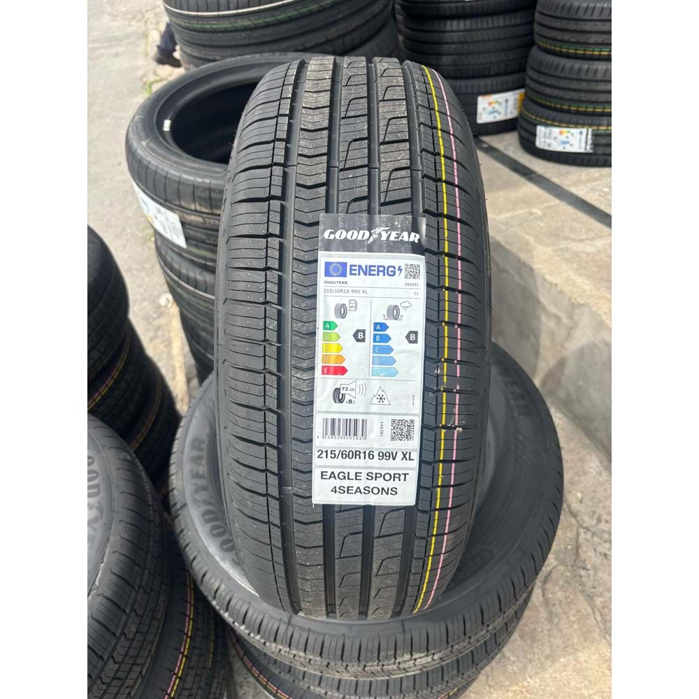 215/60R16 99V XL Goodyear Eagle Sport 4Seasons