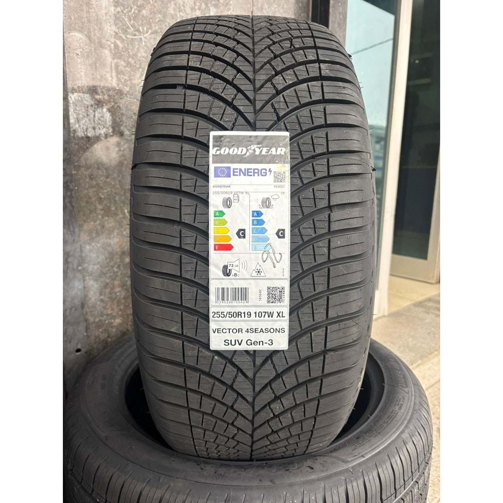 255/50R19 107W XL Goodyear Vector 4Seasons Gen-3 Ev Fp M+S 3PMSF