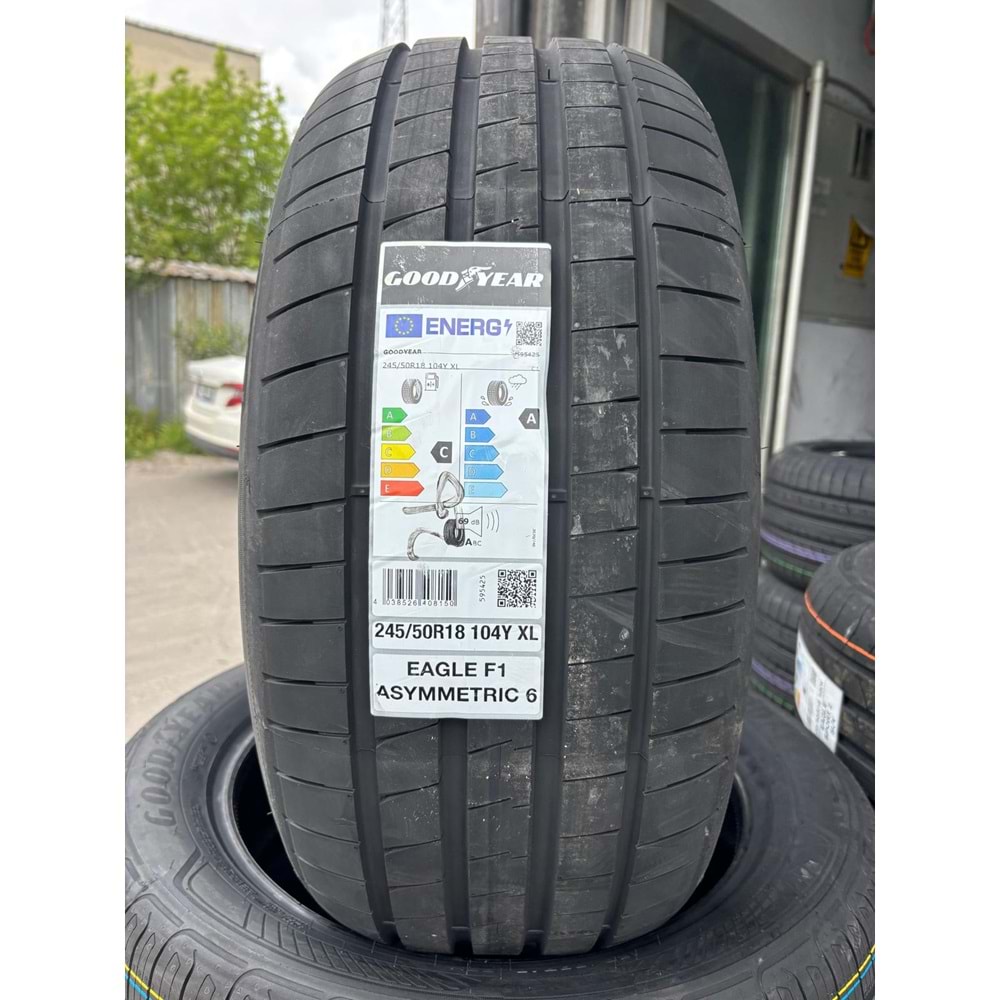 245/50R18 104Y XL Goodyear Eagle F1 Asymmetric 6 Fp
