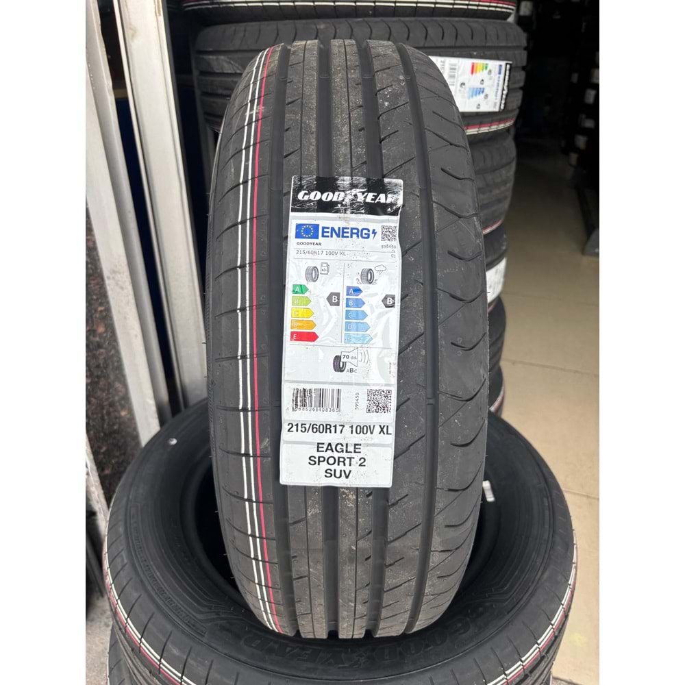 215/60R17 100V XL Goodyear Eagle Sport 2 Suv