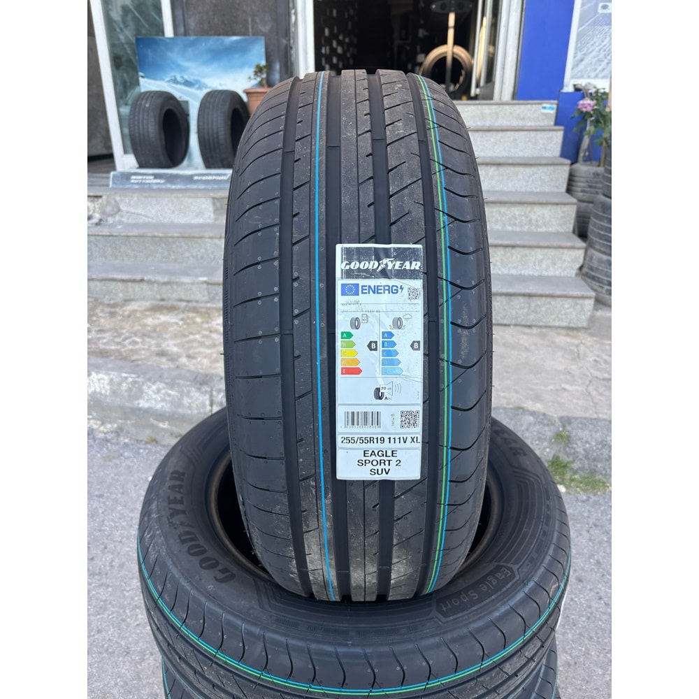 255/55R19 111V XL Goodyear Eagle Sport 2 Suv