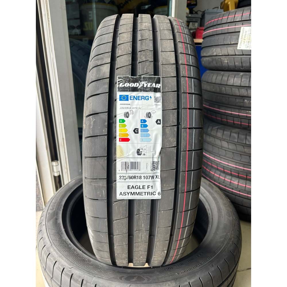 235/60R18 107W XL Goodyear Eagle F1 Asymmetric 6