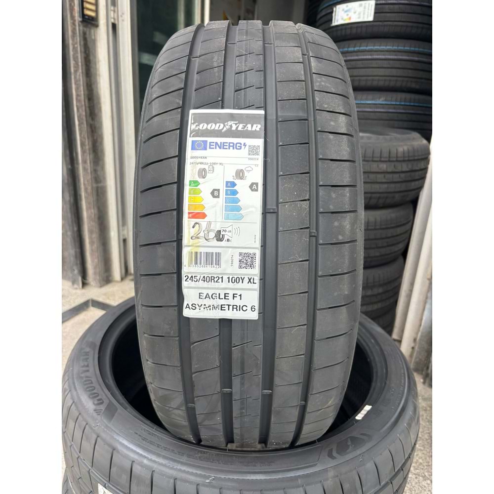 245/40R21 100Y XL Goodyear Eagle F1 Asymmetric 6 Ev Fp