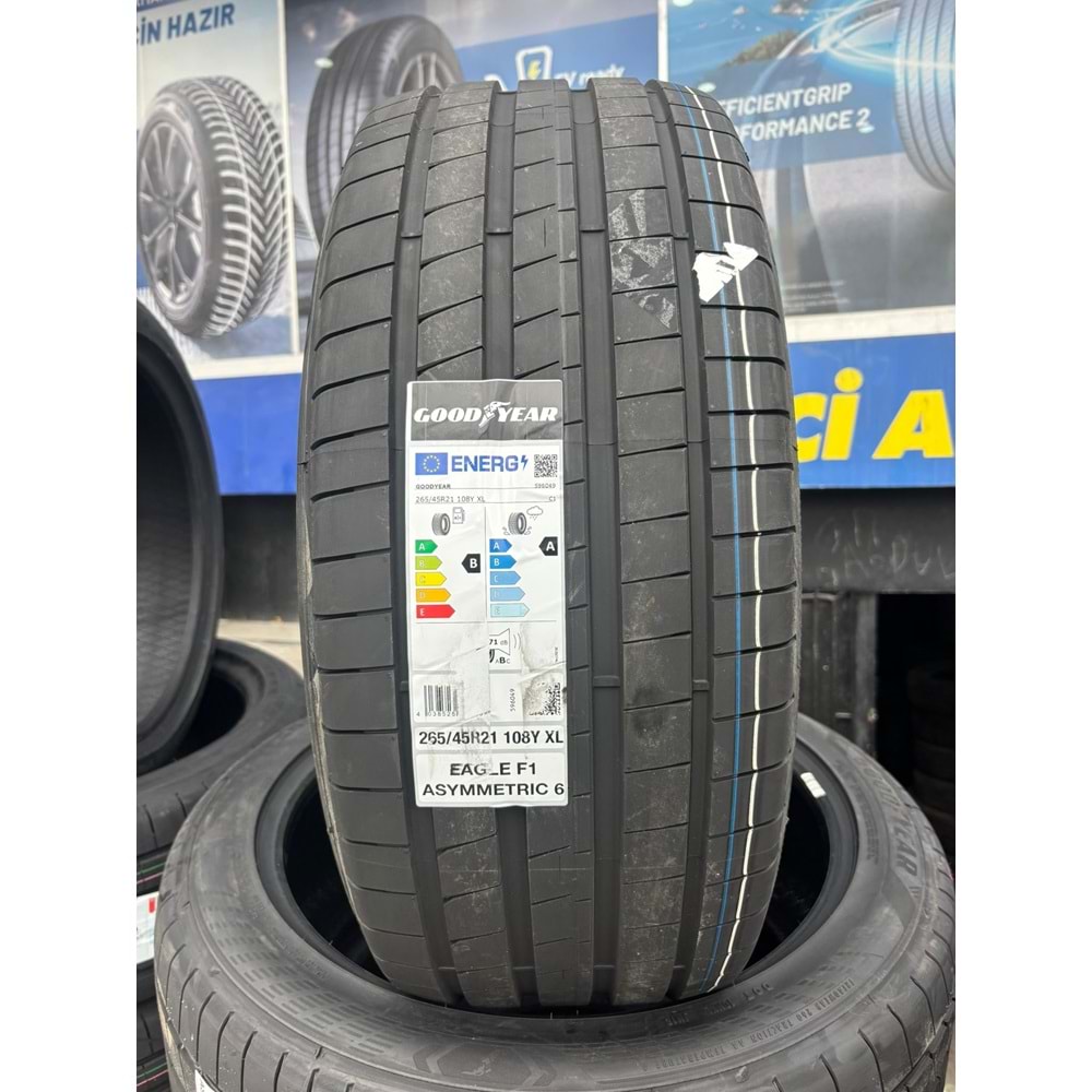 265/45R21 108Y XL Goodyear Eagle F1 Asymmetric 6 Ev Fp