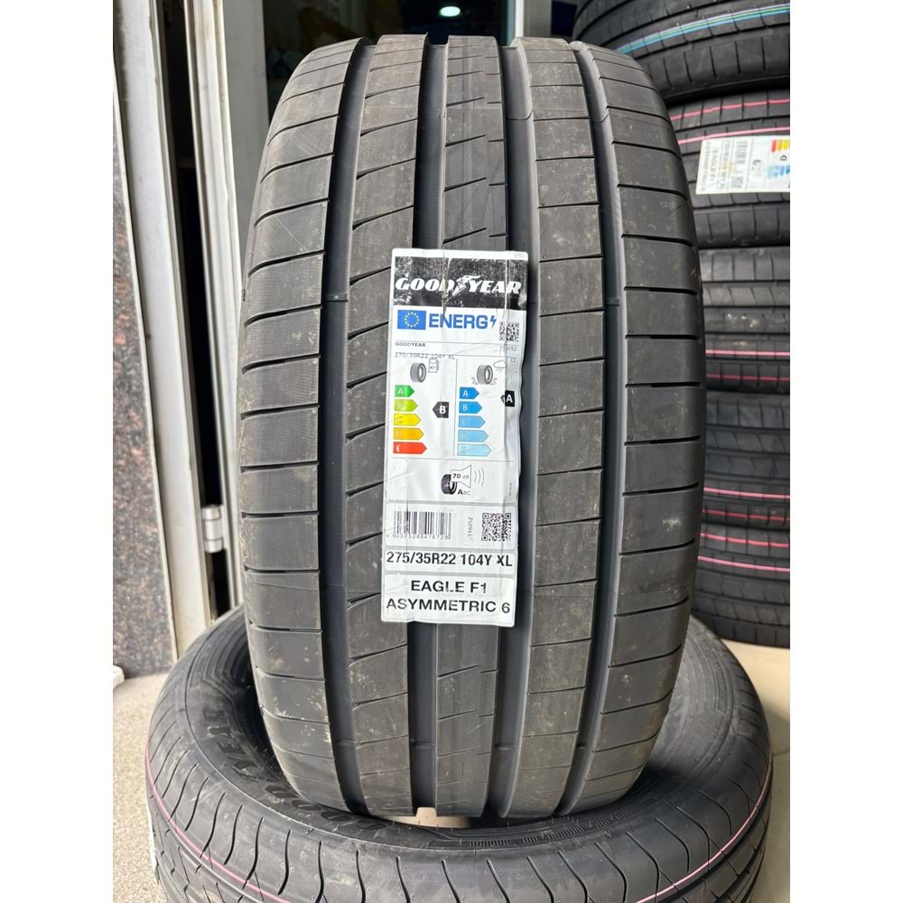 275/35R22 104Y XL Goodyear Eagle F1 Asymmetric 6 Ev Fp