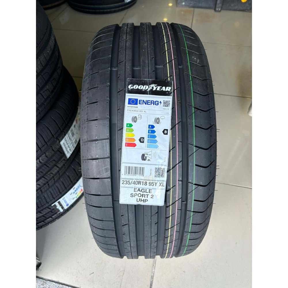 235/40R18 95Y XL Goodyear Eagle Sport 2 Uhp FP