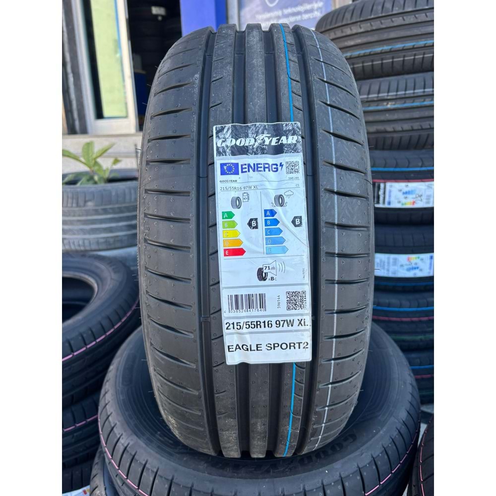 215/55R16 97W XL Goodyear Eagle Sport 2