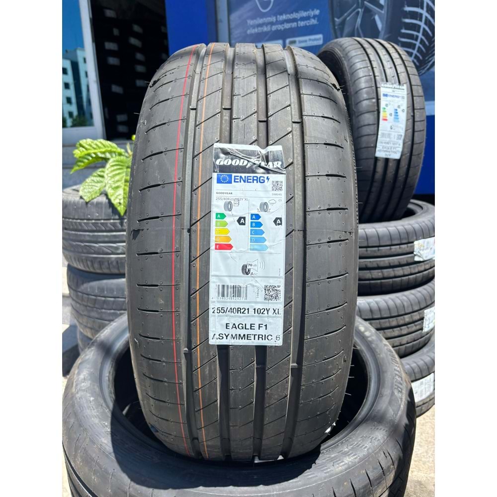 255/40R21 102Y XL Goodyear Eagle F1 Asymmetric 6 *