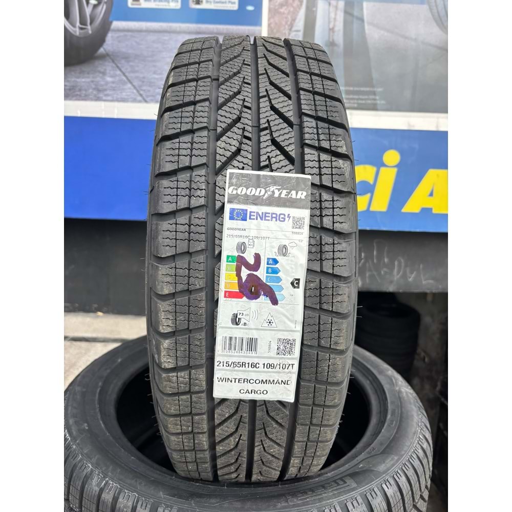 215/65R16C 109/107T Goodyear WinterCommand Cargo M+S 3PMSF