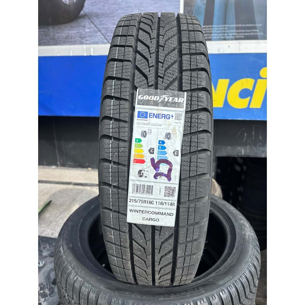 215/75R16C 116/114R Goodyear WinterCommand Cargo M+S 3PMSF