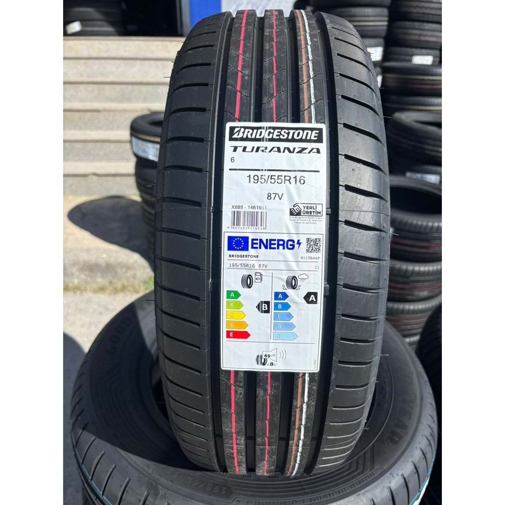 195/55R16 87V Bridgestone Turanza 6