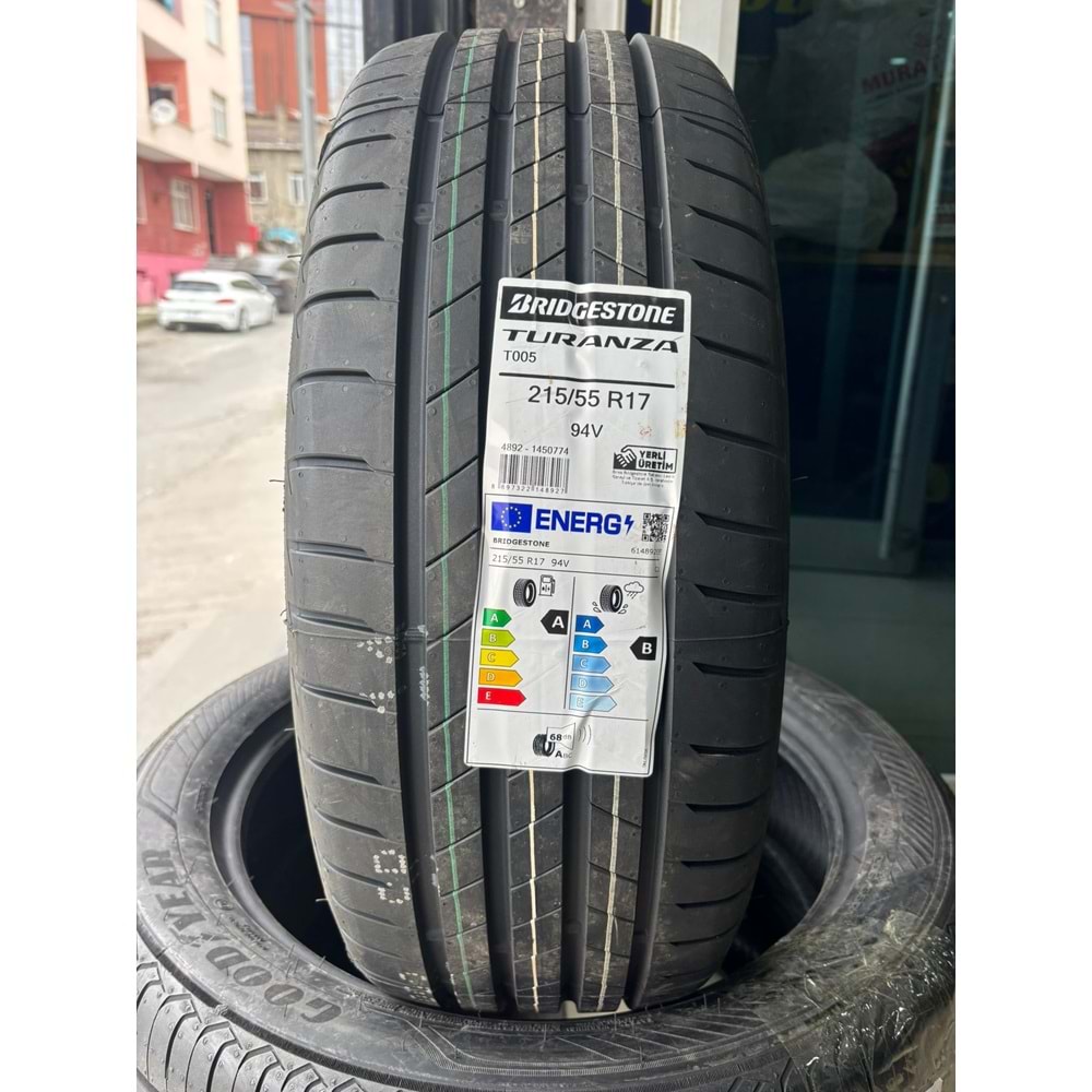 215/55R17 94V Bridgestone Turanza T005