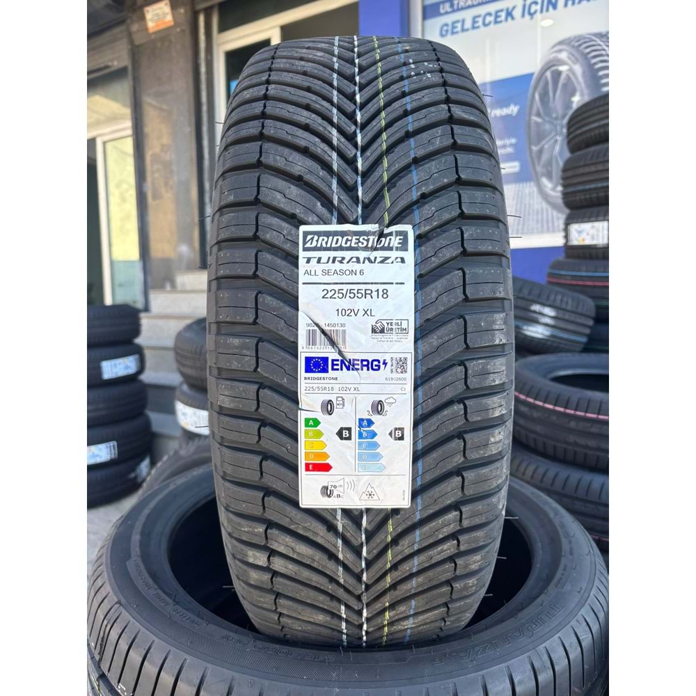 225/55R18 102V XL Bridgestone Turanza All Season 6