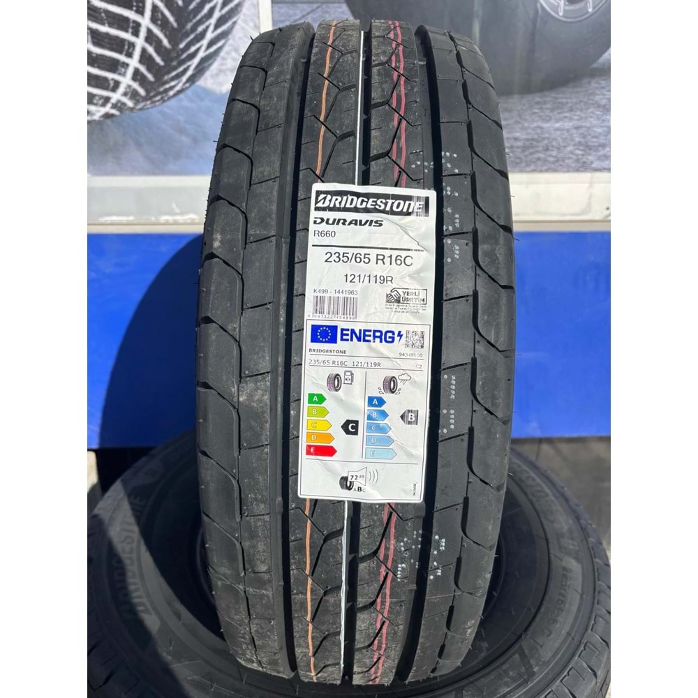 235/65R16C 121/119R Bridgestone R660 Duravis