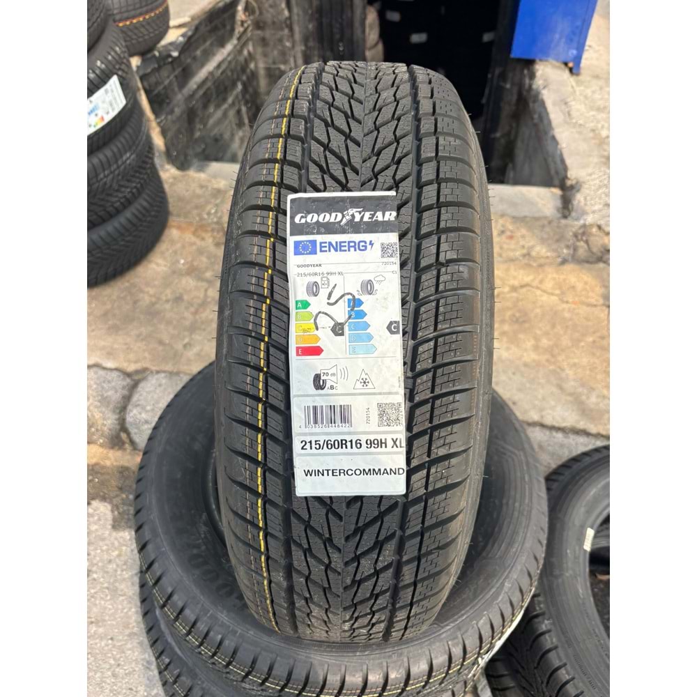 215/60R16 99H XL Goodyear WinterCommand M+S 3PMSF