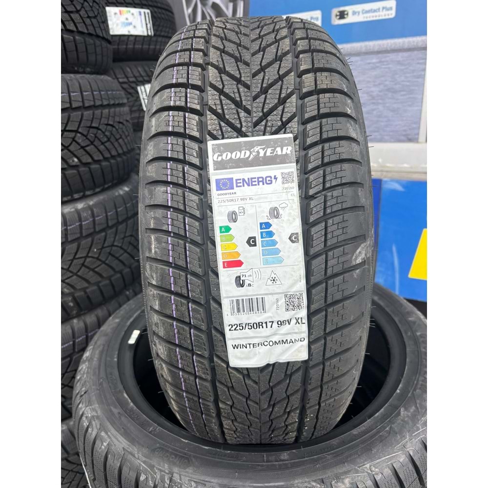 225/50R17 98V XL Goodyear WinterCommand Fp M+S 3PMSF