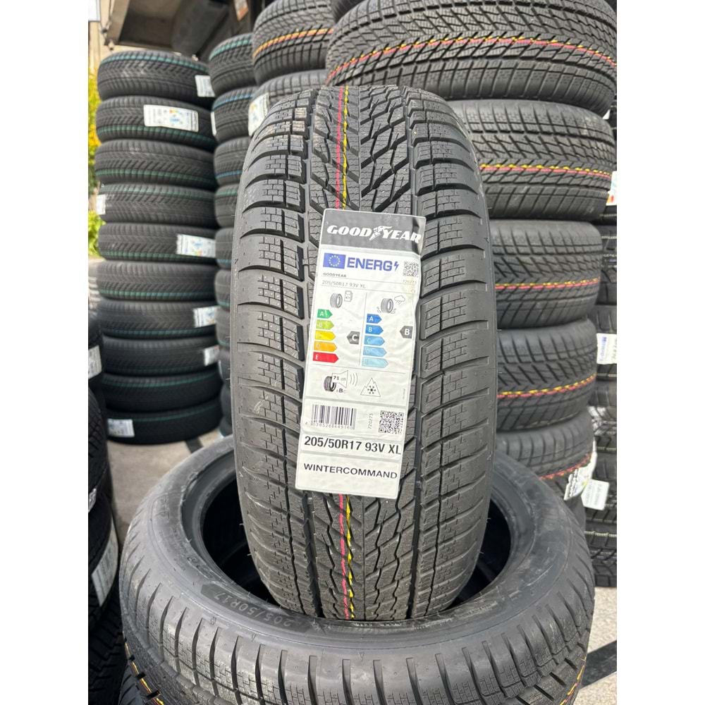 205/50R17 93V XL Goodyear WinterCommand Fp M+S 3PMSF