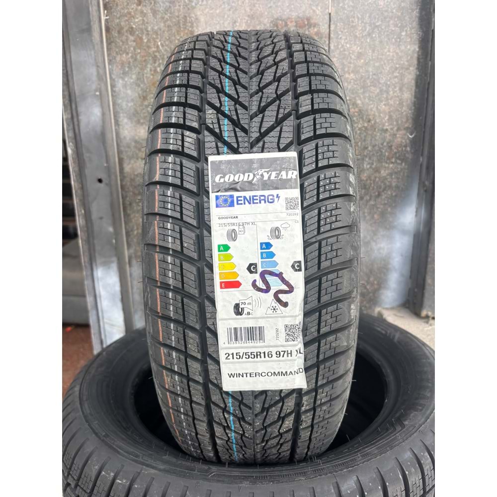215/55R16 97H XL Goodyear WinterCommand M+S 3PMSF