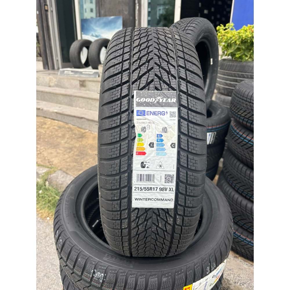 215/55R17 98V XL Goodyear WinterCommand M+S 3PMSF