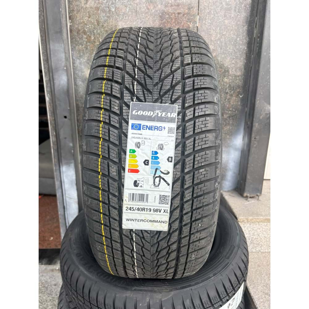 245/40R19 98V XL Goodyear WinterCommand Fp M+S 3PMSF