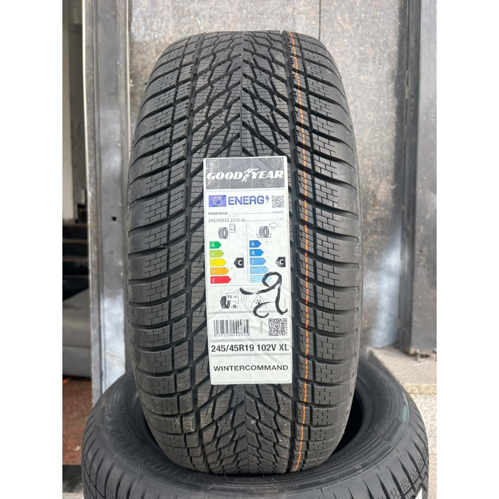 245/45R19 102V XL Goodyear WinterCommand Fp M+S 3PMSF
