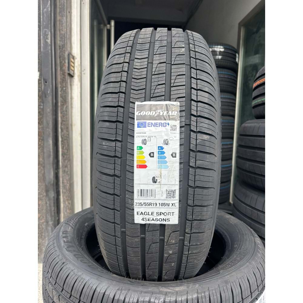235/55R19 105W XL Goodyear Eagle Sport 4Seasons
