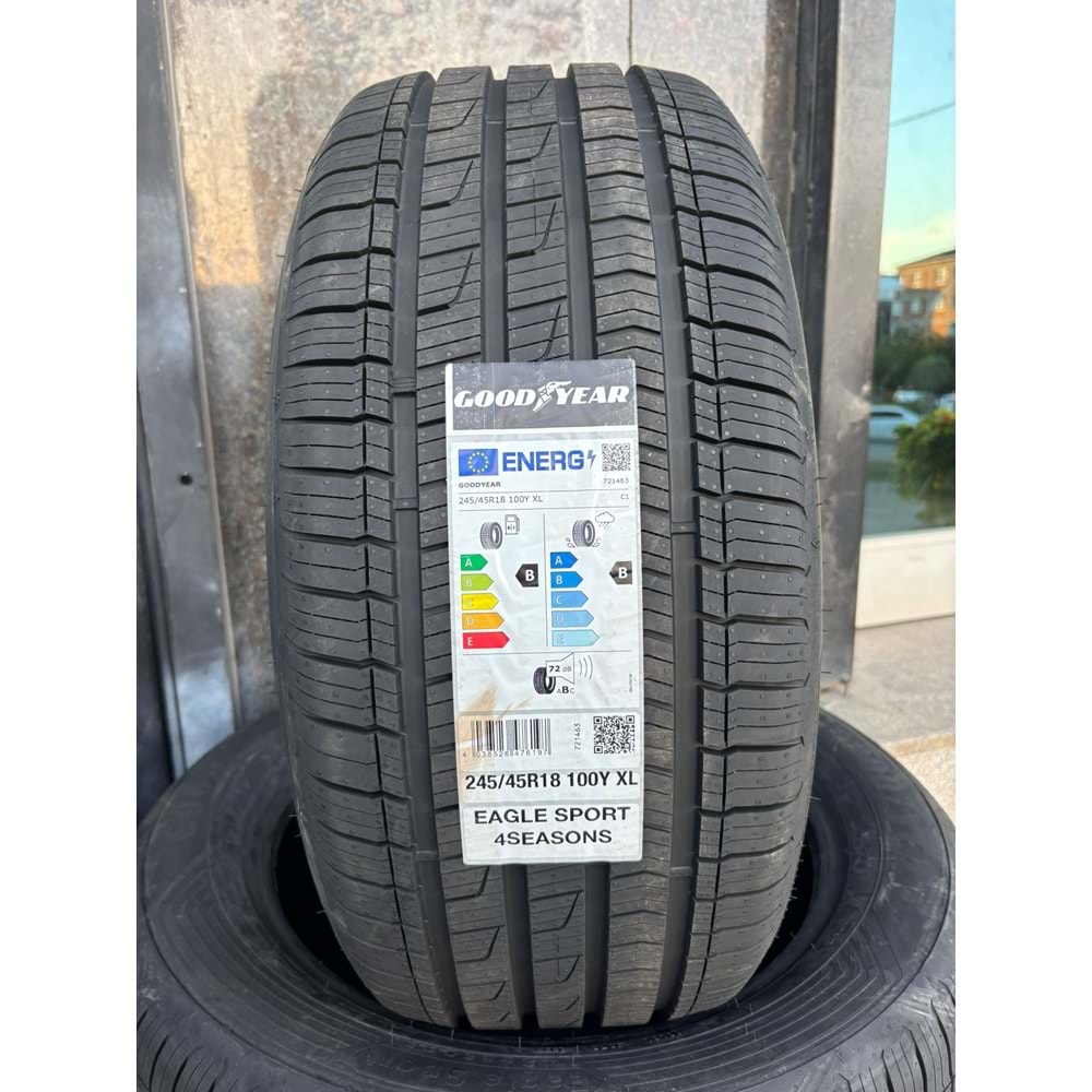 245/45R18 100Y XL Goodyear Eagle Sport 4Seasons FP