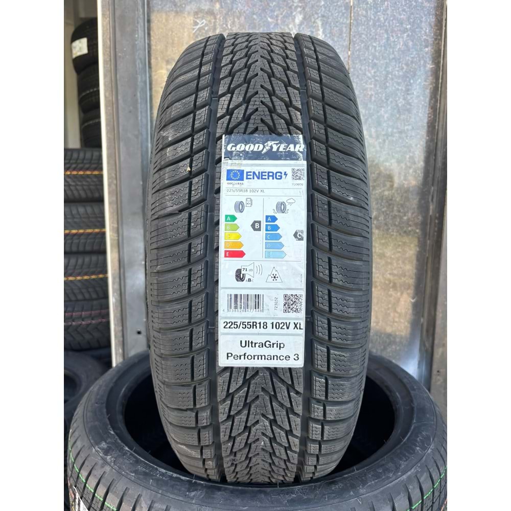 225/55R18 102V XL Goodyear Ultragrip Perfomance 3 M+S 3PMSF