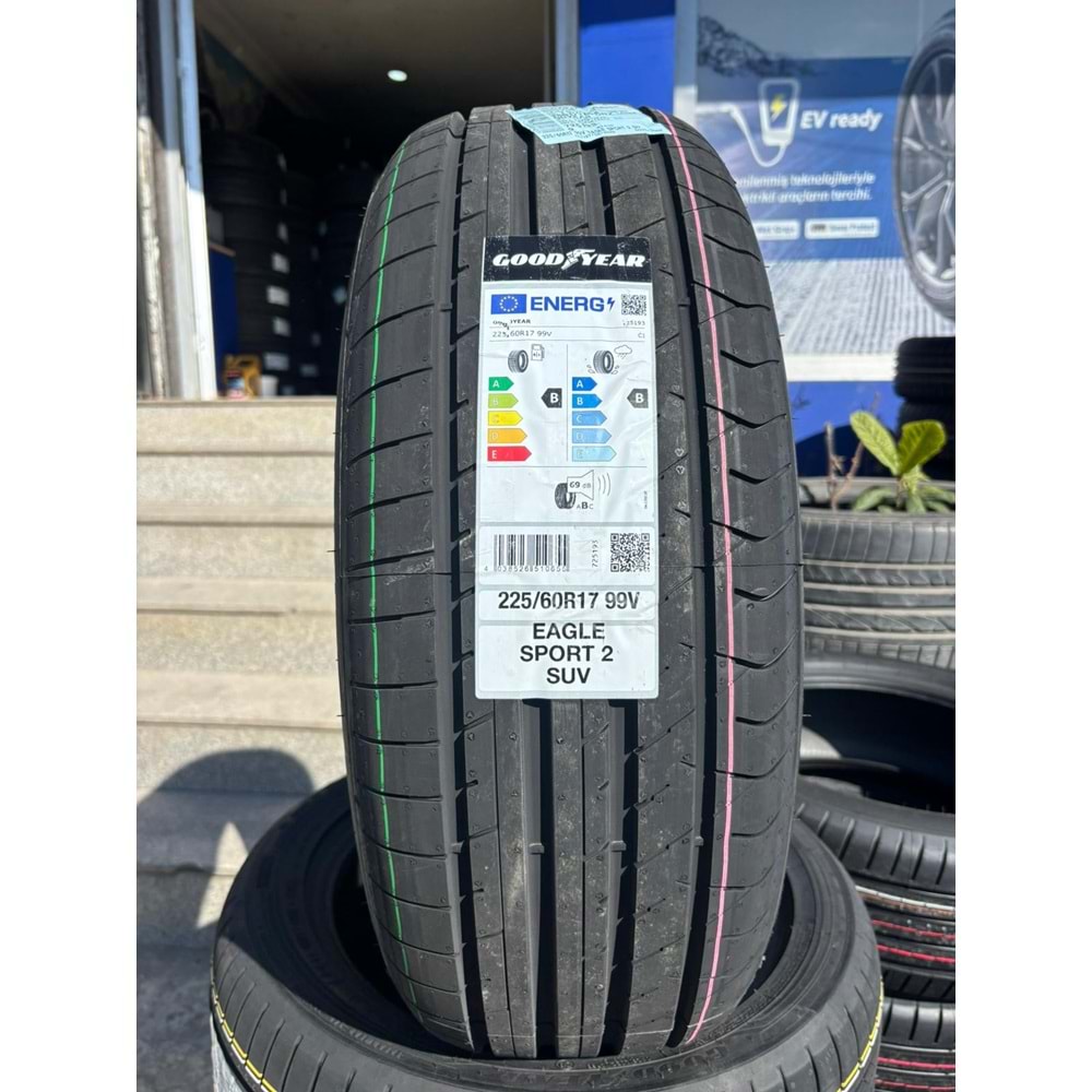 225/60R17 99V Goodyear Eagle Sport 2